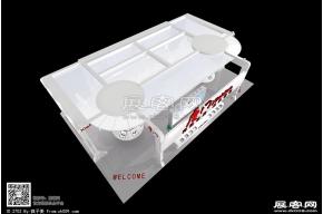 厦门展台模型图片