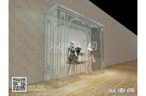 科技橱窗3D模型图片