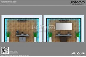 九牧卫浴展台模型图片