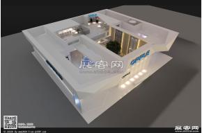 欧普展台模型图片
