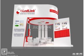 雷迪克展台模型效果图