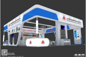 鑫达鲁鑫展览模型图片