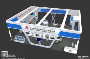 鑫达鲁鑫展览模型图片