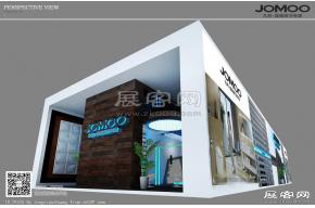 九牧卫浴展台模型图片