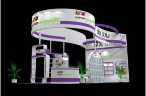 绿派展览模型图片