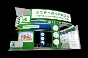 天宇制药展台3D模型图片