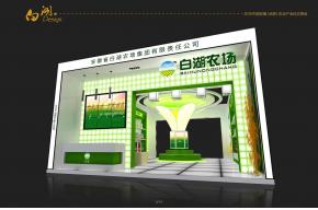 白湖农场展览模型图片