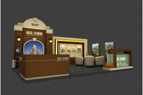 信达地产展览模型图片