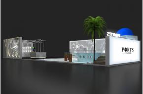 宝姿展览模型图片