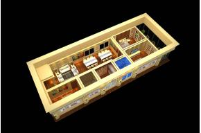 恒昊玻璃家居展览模型图片