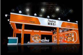 潘多拉西安婚博会展览模型图片