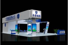 齐鲁制药展览模型图片