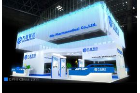 齐鲁制药展览模型图片