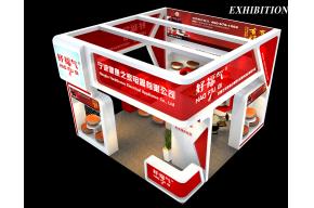 健康之家家电展台模型效果图