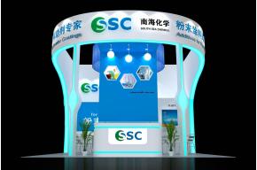 南海化学展览模型图片