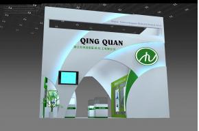清泉展览模型图片