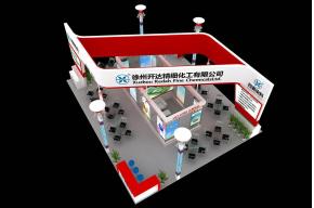 开达化工展览模型图片
