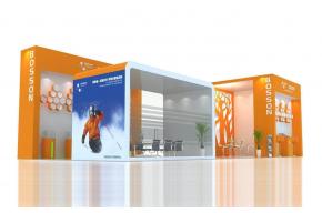 宝辰化学展览模型图片