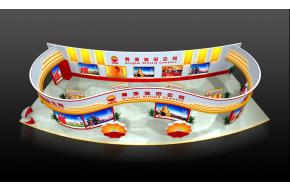 青海油田展览模型图片