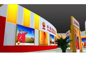 青海油田展览模型图片