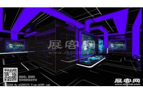 北京电力科技展厅模型效果图