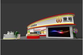 粮食集团展览模型图片