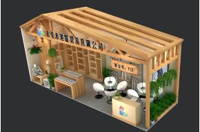 童装小屋展览模型图片