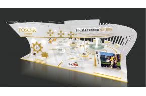 宝时捷表展台模型图片