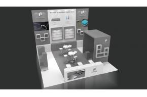 酷石展览模型图片