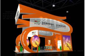 沃尔得化工展览模型图片