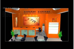 沃尔得化工展览模型图片