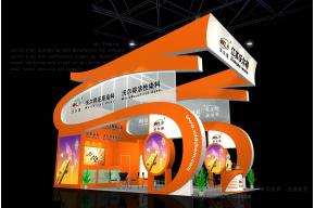 沃尔得化工展览模型图片
