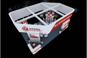 美利保锁业展览模型图片