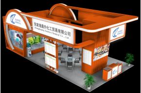 晨升化工展览模型图片