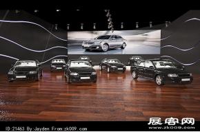 现代汽车展台模型图片