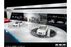 奥迪汽车展览模型图片