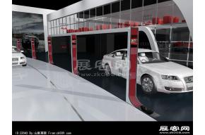 奥迪汽车展览模型图片