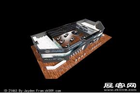 现代汽车展台模型图片