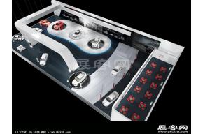 奥迪汽车展览模型图片