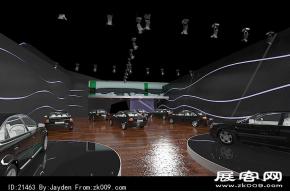 现代汽车展台模型图片