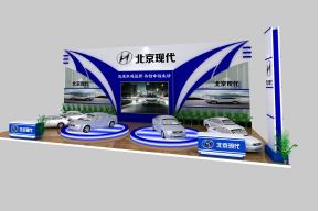 现代展位展览模型图片