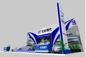 现代展位展览模型图片