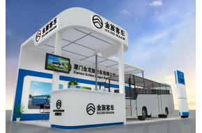金龙客车展览模型图片