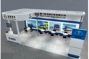 金龙客车展览模型图片