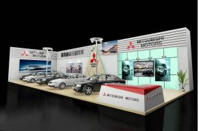 三菱汽车展览模型图片