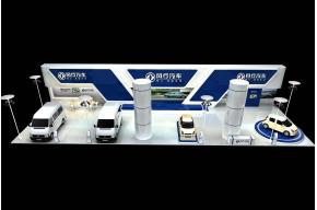 风行汽车展览模型图片