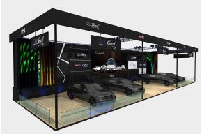 星客特汽车展台模型图片