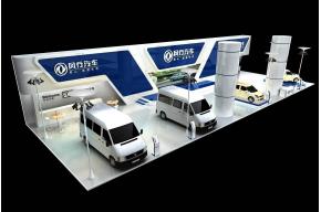 风行汽车展览模型图片