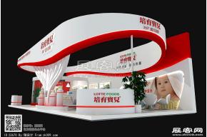 培育宝儿孕婴童展台模型图片