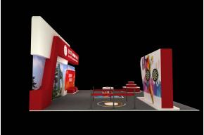 劲酒展台3D模型